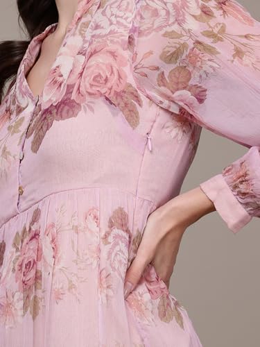 Label RITU KUMAR Pink Jovie Short Dress