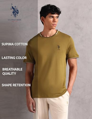U.S. POLO ASSN. Men's Regular Fit T-Shirt (OEE08-PL_Breen