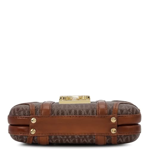 Da Milano Leather Sling Bag for Women - Walnut Brown