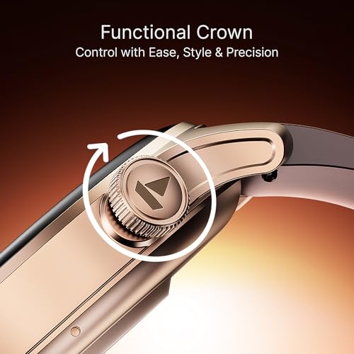 boAt Ultima Prime smartwatch with 1.43” AMOLED Display, AOD, Personalized Fitness Nudges, Functional Crown,100+ Sports Modes, Create Your Own Watchface, smartwatch for man and Woman (Royal Berry)