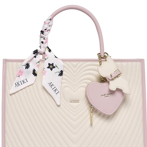 Akiki London Women's Heartley Large Satchel Handbag | Satchel Bag for Work | Ladies purse | Stylish Shoulder Bag | Gift For Women