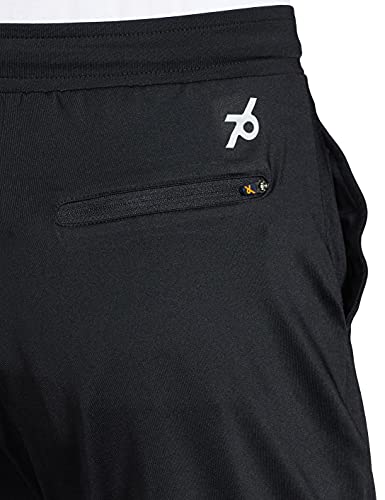 Jockey Men's Regular Fit Shorts (MV09_Black_XL)