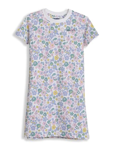 Allen Solly Girls White Print Casual Dress