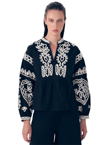 VERO MODA Women's Regular Fit T-Shirt (9007680-Jet Black_Jet