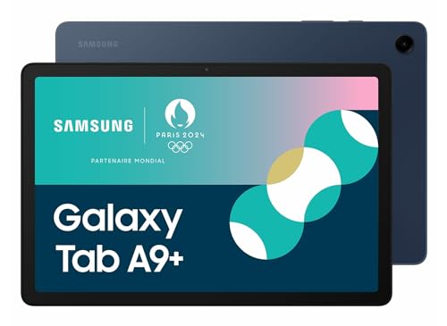 Samsung Galaxy Tab A9+ 11 Inch WiFi 128GB Navy Blue RAM 8GB 1920 x 1200 4 Speakers + Camera 8MP + 5MP Android 13 DAS Trunk 0.42 W/kg/SM-X210NDBEEUB
