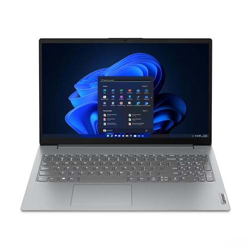 Lenovo 2026 V15 15.6” FHD Laptop 4-Core AMD Ryzen 5 7520U AMD Radeon Graphics 16GB LPDDR5 512GB NVMe SSD USB-C w/DP WiFi AX RJ-45 BT Webcam HDMI1.4 Windows 11 Pro w/RE USB
