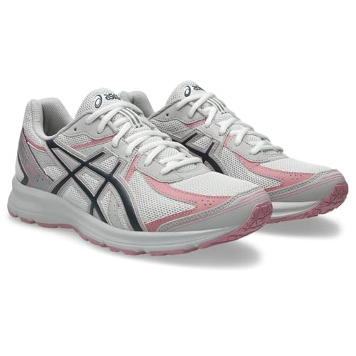 ASICS Unisex Jog 100S White/Carbon Sneakers - 12 UK Men/ 11 UK Women (1203A684.103)
