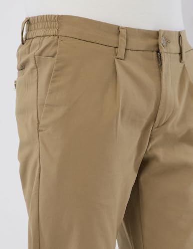 U.S.Polo ASSN. Men's Straight Casual Pants (USTRO159D_Khaki
