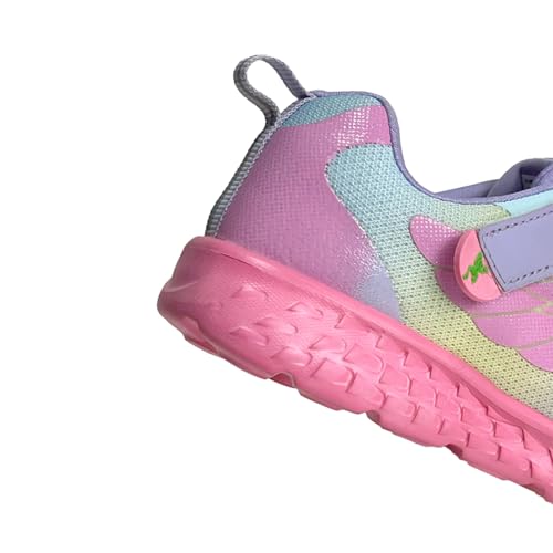 KazarMax Hopits Pink Purple Surge Lightweight Sneakers Shoes for Kids Girls-13 Kids UK