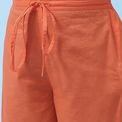 BIBA GIRL PRINTED NARROW KID(KW4756_ORANGE_9)