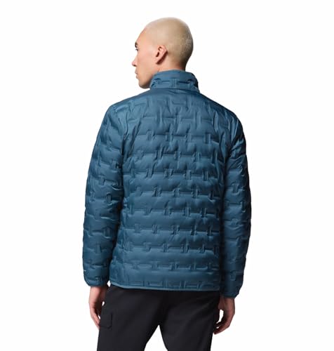 Columbia Men Teal HEAT SEAL Delta Ridge II Down Jacket, M