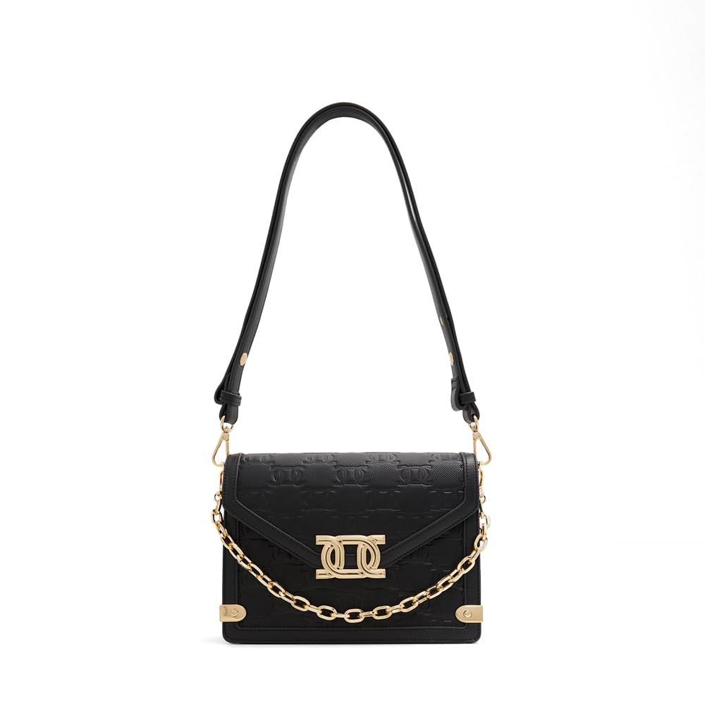 Aldo WOMENS BLACK WILLAE CROSS BODY NO SIZE, BLACK, Western