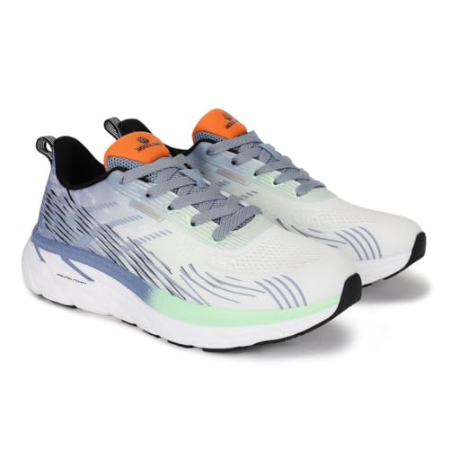 Woodland Men White/Blue Sneakers | Casual Shoes for Men, Outdoor Shoes, Comfortable Footwear, lace up Shoes, Durable Shoes