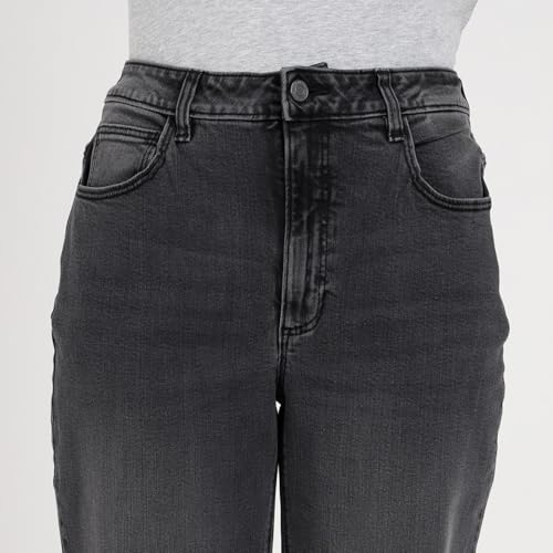 GUESS Tourmaline Mid Solid High Rise Jeans Black