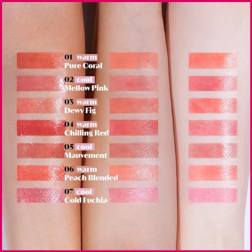 ETUDE Glow Fixing Tint Pure Coral (Glossy)