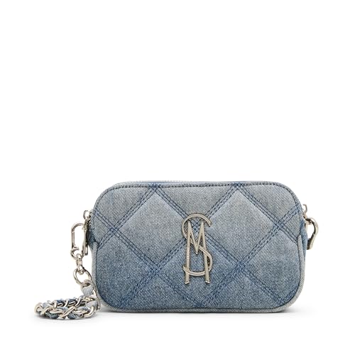 Steve Madden Daisy Ombre Quilted Crossbody, Light Denim