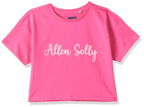 Allen Solly Girl's Modern Fit T-Shirt (AGKCCRGB199011_Grey