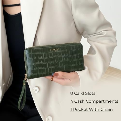 Carlton London Women Wallet,Olive,Free Size