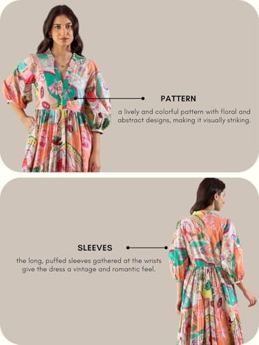 GRECIILOOKS Rayon Below The Knee One Piece Maxi Bodycon Dresses Midi Dress for Women (GL-WD1232_Multicolor