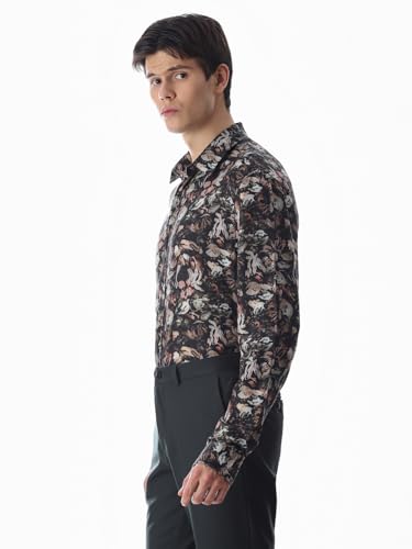 Jack & Jones Men's Slim Fit Black Shirt