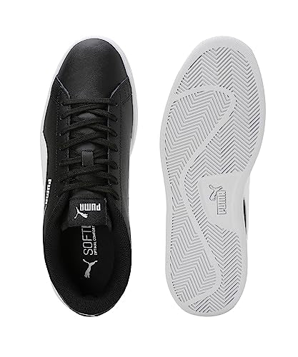 PUMA | Smash V2 L Sneakers | Black-White | 9UK
