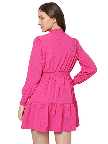VERO MODA Flared Dress (101906001_Rose Violet_XS)