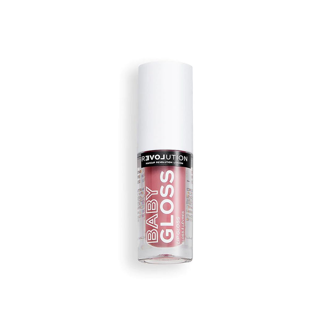 Revolution Relove Baby Gloss – Sweet | Lip Gloss for Shiny, Hydrated Lips | Lightweight, Non-Sticky, Vegan & Cruelty-Free