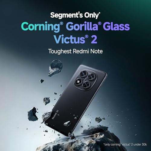 Redmi Note 14 Pro 5G Phantom Purple 8GB RAM 128GB Storage|50 MP Sony Camera Setup|Corning Gorilla Glass Victus 2 | 1.5K 3D Curved AMOLED | Mediatek Dimensity 7300- Ultra