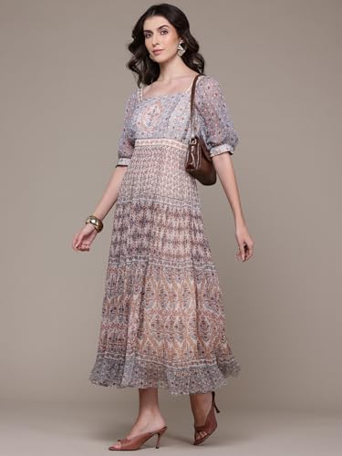 Label RITU KUMAR Ecru Caprese Long Dress