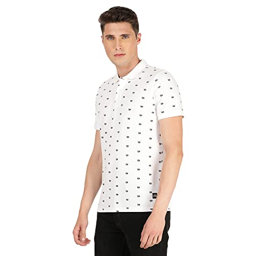 Lee Men's Slim Fit T-Shirt (LMTS002105_White L)
