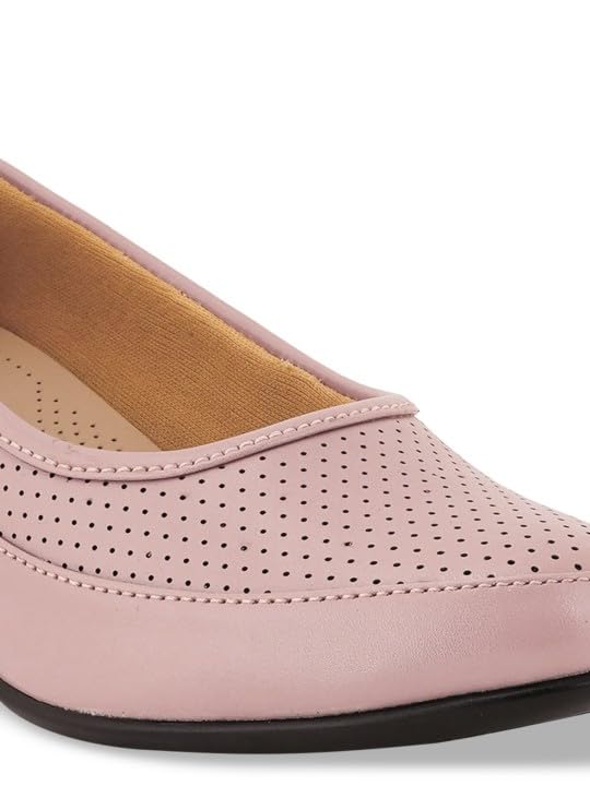 ELLE Women Pumps,Peach,UK-3