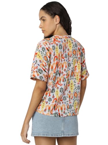 VERO MODA Women Regular Fit Multicolor Top