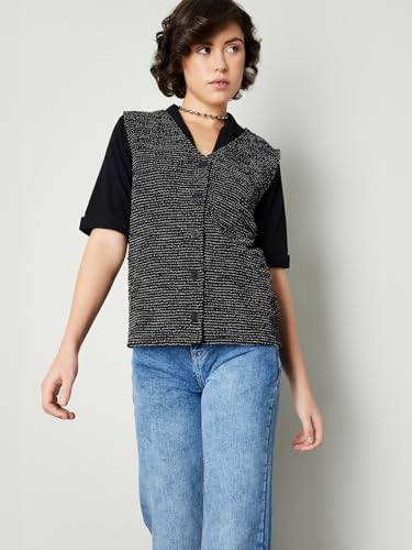 Max Women's A-Line Coat (C24WCTFSKT556_Black