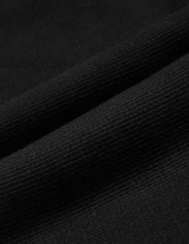 U.S.Polo Association Men's Equestrian Aisle Theater Regular Fit Sweatshirt (USSWS4354_Black_XL)