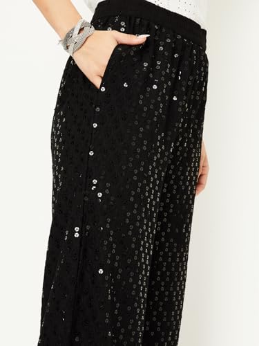 Max Women's Regular Pants (CTBT52013_Black