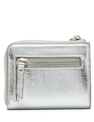 Anne Klein Women's AK 2 Piece Gift Set with Card case and Removeable Insert, Silver, X-Small, Silver, X- small, Ak 2 Piece Gift Set With Card Case and Removeable Insert
