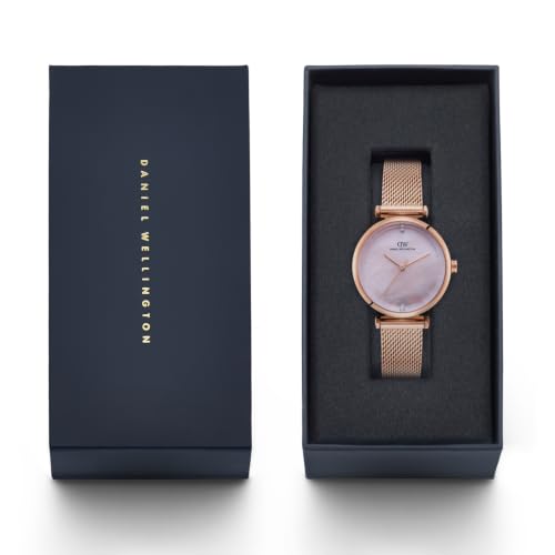 Daniel Wellington Round 32mm Pink Dial Analog Women Watch - DW0DL3301
