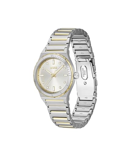 Boss Candor Sport Qtz Basic Silver White Round Dial Women's Watch- 1502790