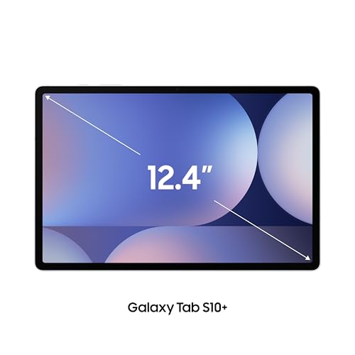 Samsung Galaxy Tab S10 Plus [Smartchoice], S Pen in-Box, 31.5 cm (12.4 inch) Dynamic AMOLED 2X Display, 12 GB RAM, 256 GB Storage, Wi-Fi + 5G Tablet, Moonstone Gray