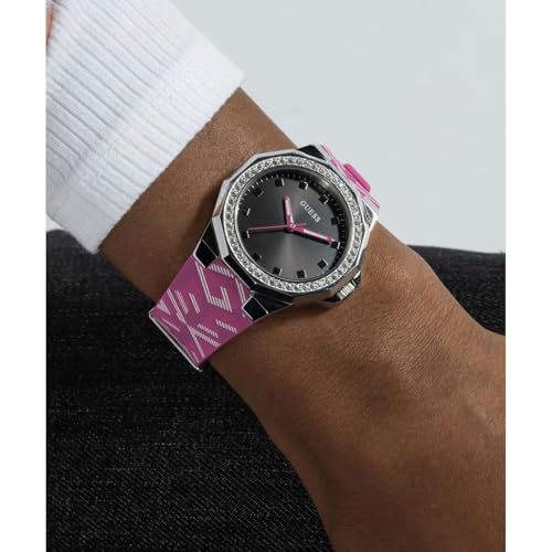 Guess Avril 38 mm Black Dial Analog Women Watch- GW0598L1