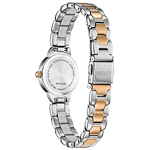 Citizen Women's Quartz Stainless Steel Strap, Multicolor, 12 Casual Watch (Model: EZ7016-50D)