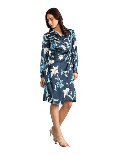 Kazo Azure Midi Dress (Teal S)