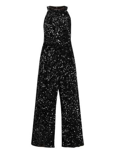 VERO MODA Women's Regular Fit Black Jumpsuit