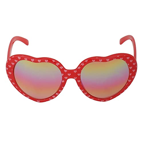 Carlton London Girl's Yellow Lens & Red Other Sunglasses