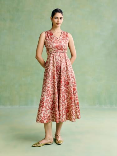 Aarke Ritu Kumar Beige Ananta Festive Dresses Long Dress
