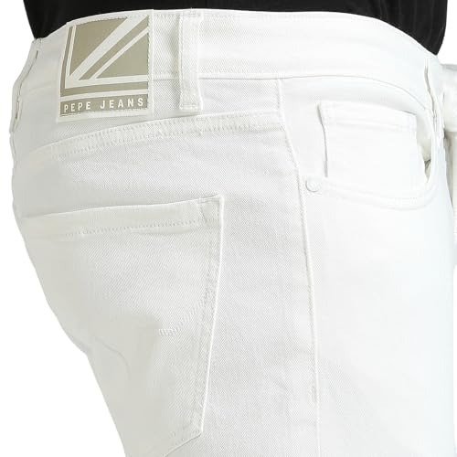 Pepe Jeans Men's Skinny Jeans (PM208133P578_White