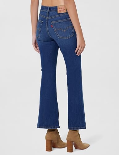 Levi's Women's High Rise 726 Flared Fit Blue Jeans