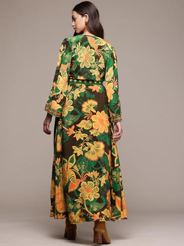 Ritu Kumar Brown Anisa Dress