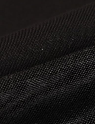 U.S. POLO ASSN. Men's Black Solid High Neck Long Sleeve Casual Cotton Regular Fit Sweater (USSWE2252_Black_3XL)