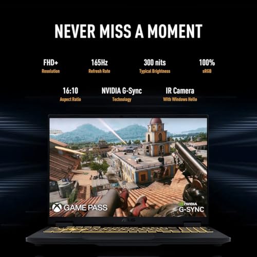 ASUS TUF A16 Gaming Laptop RTX 5070 MUX Switch - AMD Ryzen 9 270 Beat i9-12950HX -16“ FHD+ Display G-SYNC -32GB RAM -2TB SSD -RGB Backlit Keyboard -Webcam -2025 Portatil Gamer PC Copilot